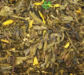 Zielona herbata Sencha z Mango - Ekologiczna torebka