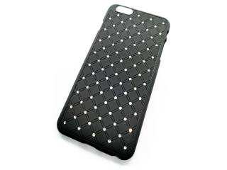 Etui cyrkonie diamenty iPhone 6 / 6s Plus czarne