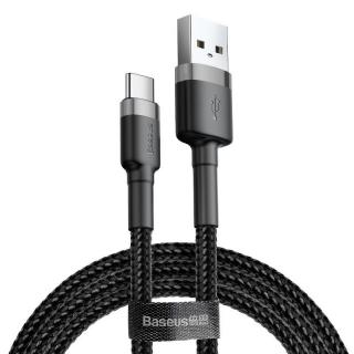 Kabel USB-C Baseus Cafule 3A 1m - czarny