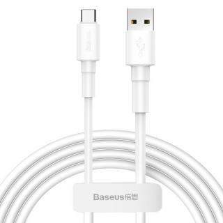 Kabel USB-C Baseus Szybkie Ładowanie - 3A 1m Biały