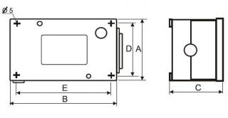 Transformator 120VA  PVS 120/A 230/230V