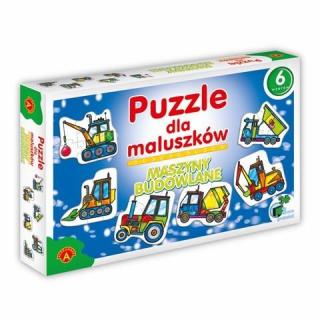Alexander Puzzle dla Maluszków - Maszyny Budowlane GA-541