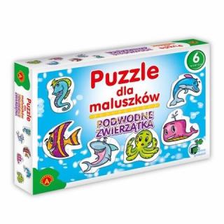 Alexander Puzzle dla Maluszków - Podwodne Zwierzęta GA-536