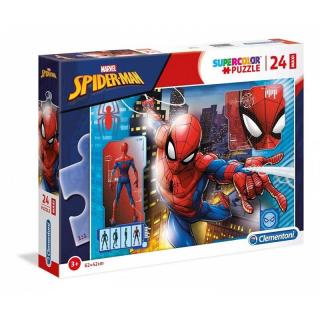 Clementoni Puzzle 24 elementy Maxi Super Kolor - Spider-Man 28507