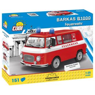 Cobi Klocki Youngtimer Barkas B1000 Feuerwehr 151 elementów 24594