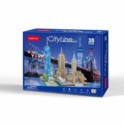 Cubicfun Puzzle 3D CityLine New York 2552