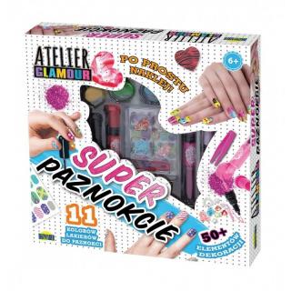 Dromader  Zestaw do manicure Atelier Glamour - Super paznokcie 02524