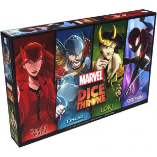 Gra Dice Throne Marvel Box 1 Scarlet Witch, Thor, Loki, Spider-Man