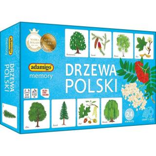 Gra Memory - Drzewa Polski