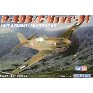 Hobby Boss HOBBY BOSS P-40B/C Hawk- 81 80209