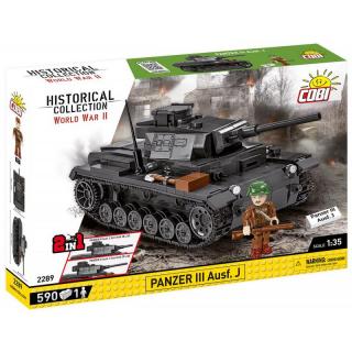 Klocki Historical Collection WWII Panzer III Ausf. J 590 klocków