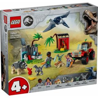 Klocki Jurassic World 76963 Centrum ratunkowe dla małych dinozaurów