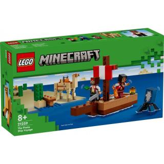 Klocki Minecraft 21259 Rejs statkiem pirackim