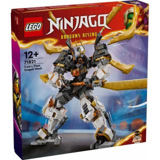 Klocki Ninjago 71821 Tytanowy smok-mech Cole'a