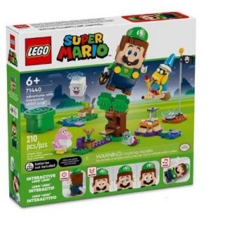 Klocki Super Mario 71440 Przygody z interaktywną figurką LEGO Luigi