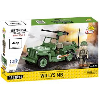 Klocki Willys MB 132 elementy