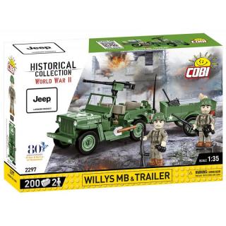 Klocki Willys MB  Trailer