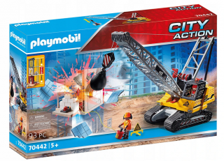 Playmobil Koparka Linowa z ele konstr 70442