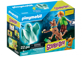 Playmobil Scobby Doo ScoobyShaggy z Duchem 70287