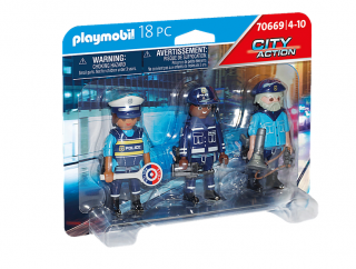 Playmobil Zestaw figurek Policjanci 70669