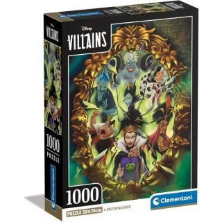 Puzzle 1000 elementów Compact Disney Villains