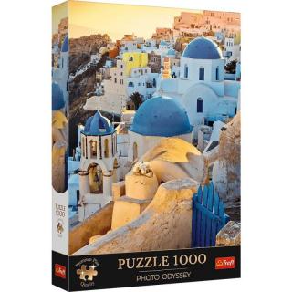 Puzzle 1000 elementów Premium Plus Miasteczko Oia Santorini