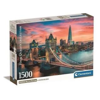 Puzzle 1500 elementów Compact London Twilight