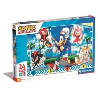 Puzzle 24 elementy Maxi Sonic