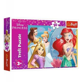 Puzzle 30 elementów Piękny dzień księżniczek Disney Princess