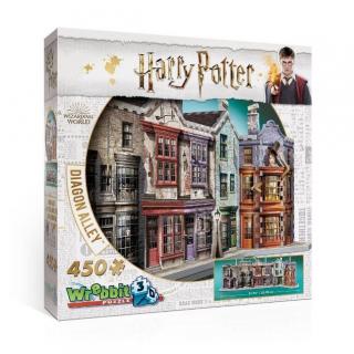 Puzzle 3D 450 elementów Harry Potter Diagon Alley