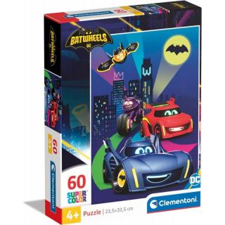 Puzzle 60 elementów Super Kolor Batwheels