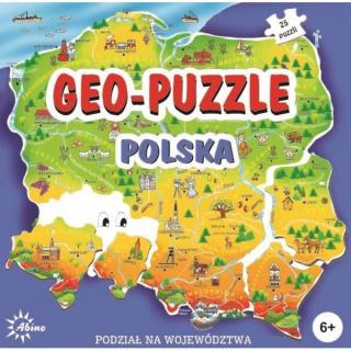 Puzzle Geo-Puzzle Polska