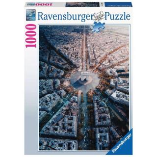Ravensburger Puzzle 1000 elementów Paryż z lotu ptaka 15990