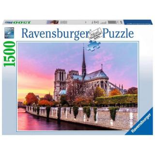 Ravensburger Puzzle 1500 elementów Katedra Notre Dame 16345