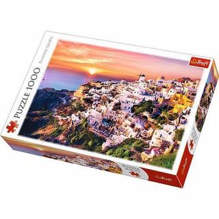 Trefl Puzzle 1000el.  Zachód nad Santorini 10435