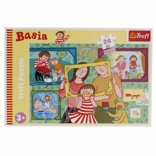 * Trefl Puzzle 24 el  Maxi Basia i Jej Dzień 14347