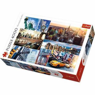 Trefl Puzzle 4000el. Nowy Jork Kolaż 45006