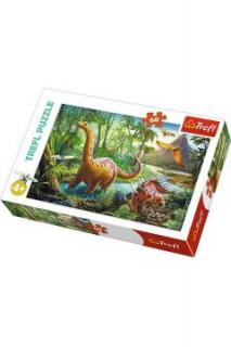 Trefl Puzzle 60el. Wędrowki Dinozaurow 17319