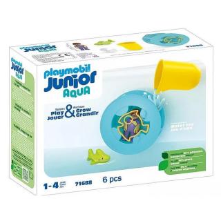 Zestaw z figurką Junior Aqua 71688 Młyn wodny z małym rekinem