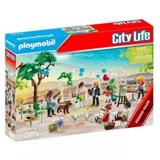 Zestaw z figurkami City Life 7136 5 Przyjęcie weselne