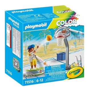 Zestaw z figurkami Color 71516 Skater z piłką do koszykówki