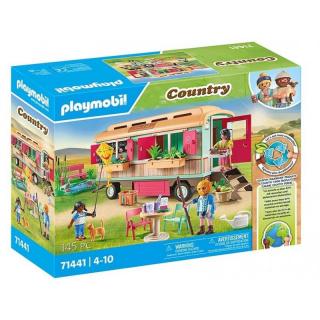 Zestaw z figurkami Country 71441 Przytulna kawiarenka w wagonie