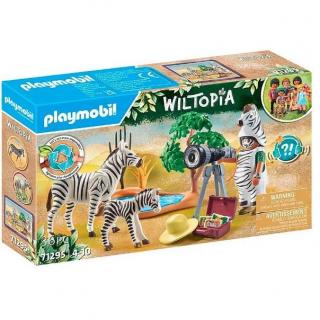 Zestaw z figurkami Wiltopia 71295 Wycieczka z fotografką zwierząt