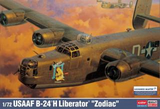 Academy 12584 USAAF B-24H Liberator "Zodiac" 1/72