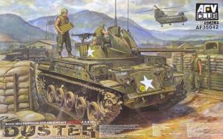 AFV 35042 M42A1 Self Propelled Anti-Aircraft Gun model 1-35