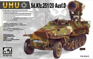 AFV Club 35116 Sd.Kfz. 251/20 Ausf.D UHU