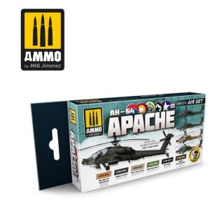 Ammo MIG 7253 Zestaw farb do AH-64 Apache