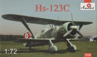 Amodel 72248 Samolot Henschel HS-123C model 1-72