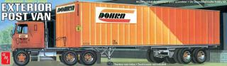 AMT 1357 Dohrn Fruehauf Exterior Post Van 1/25