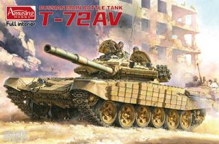 Amusing Hobby 35A041 T-72AV - Full Interior